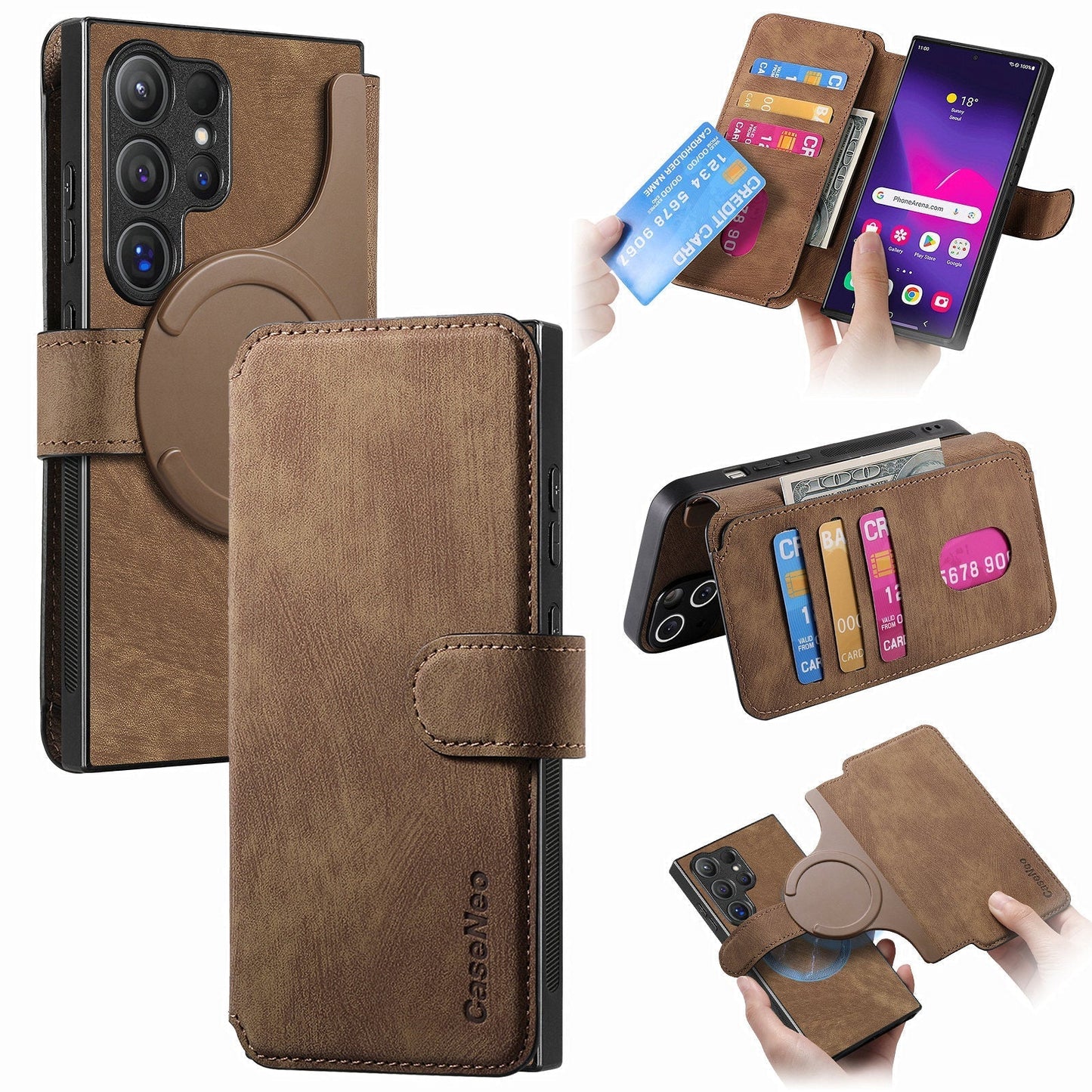 Magnetic, Detachable 2-in-1 Phone Case