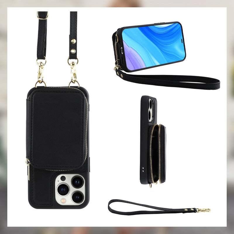 Crossbody Wallet iPhone Case