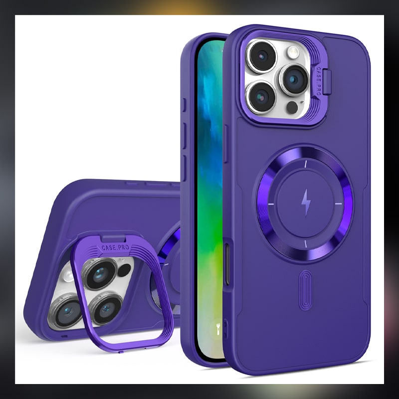 Fashion soft silicone magnetic phone case