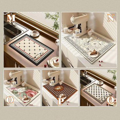 Kitchen Countertop Drain Mat