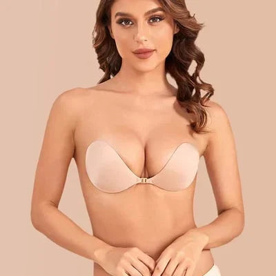 Adhesive Bra Backless Strapless Reusable Sticky Invisible Push Up Bra