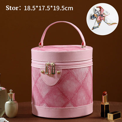 Ladies' Favorite Fashion Bucket Makeup Storage Bag