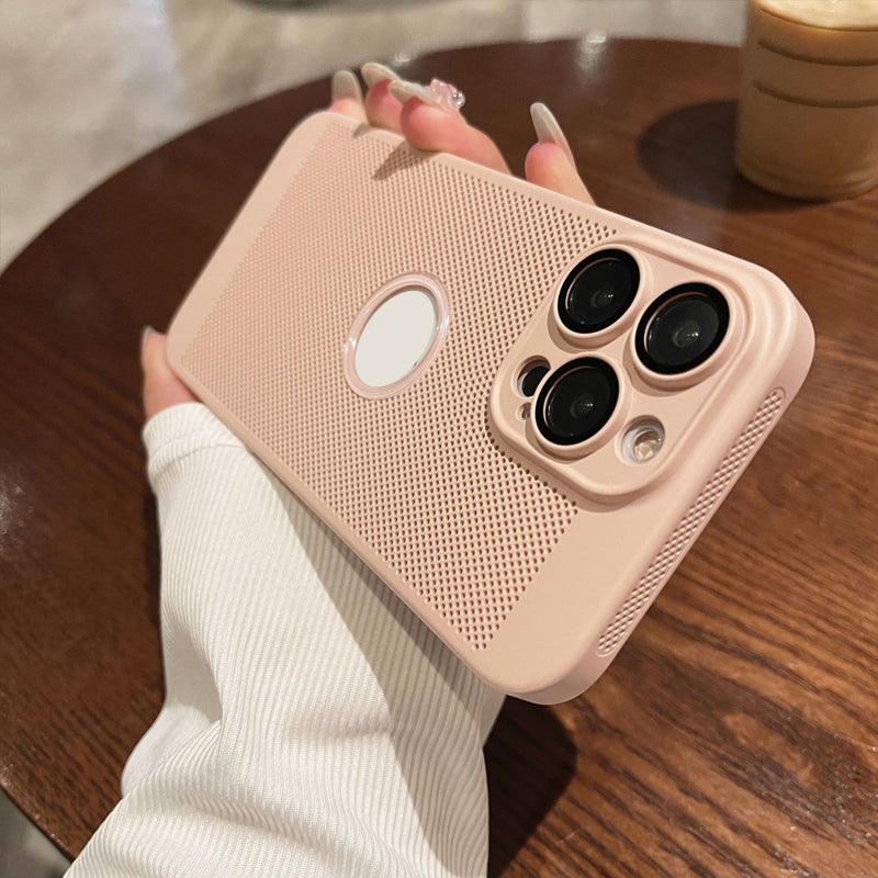 Summer Heat Dissipation Hollow Phone Case