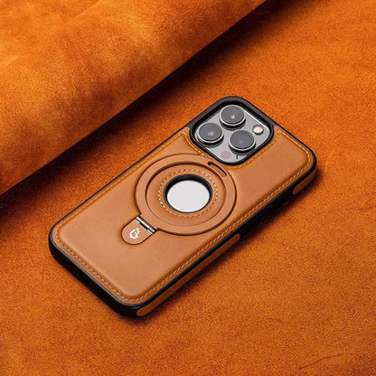 🎁Hot Sale🎁Luxurious Leather Invisible Stand Phone Case