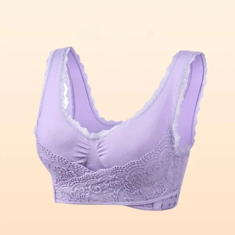 💥LAST DAY - 60%OFF - Comfortable Corset Bra with Side Buckle and Lace