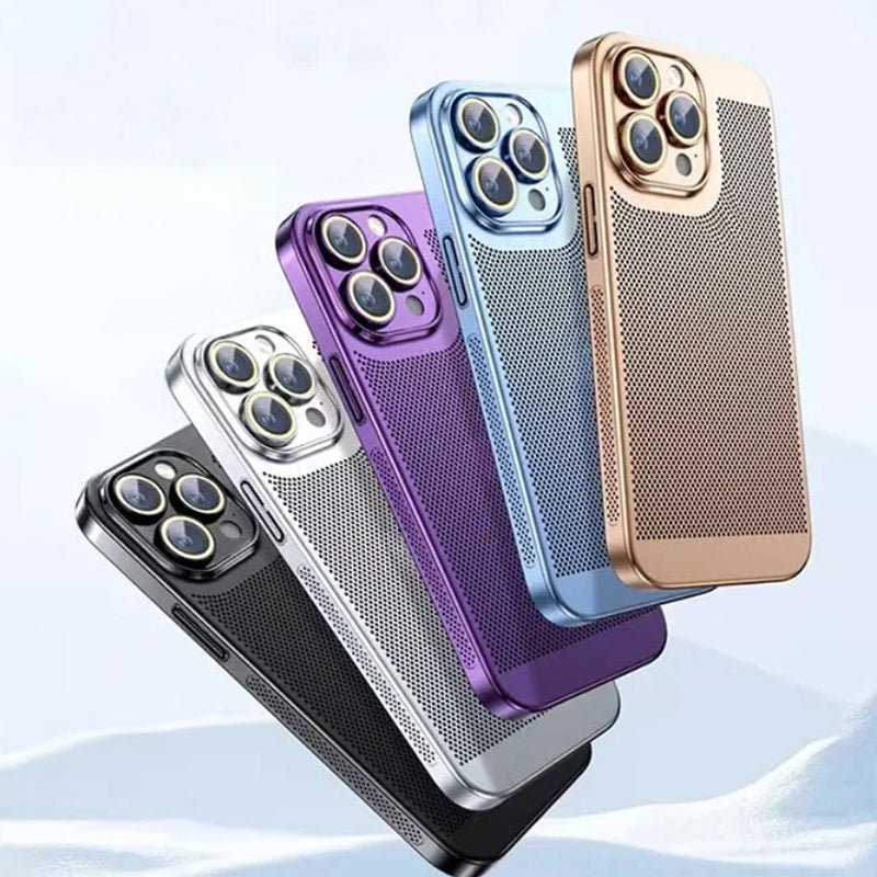 Electroplating Heat Dissipation Phone Case