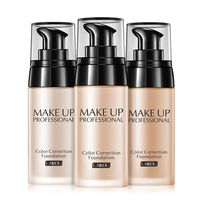 Natural makeup, concealer and moisturizing foundation