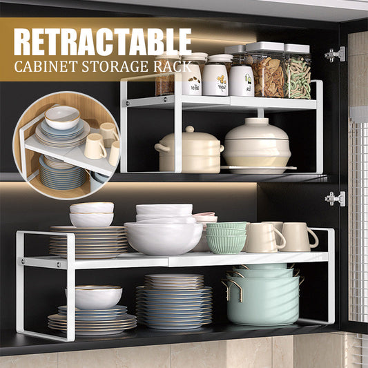 Retractable Layered Cabinet Rack