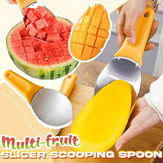 Multi-Purpose Slicer Scooping Spoon