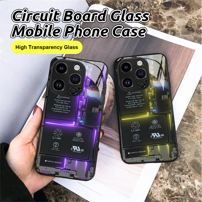 Circuit Board Glass Mobile Phone Case