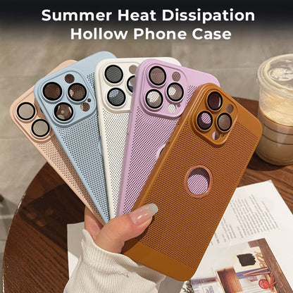 Summer Heat Dissipation Hollow Phone Case