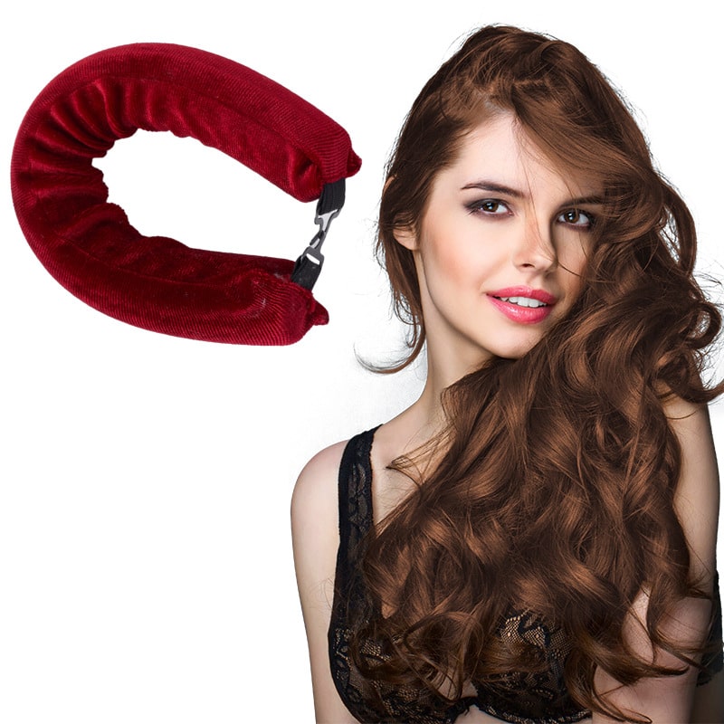 Lazy Hair Curling Artifact Heat Free Curling Iron