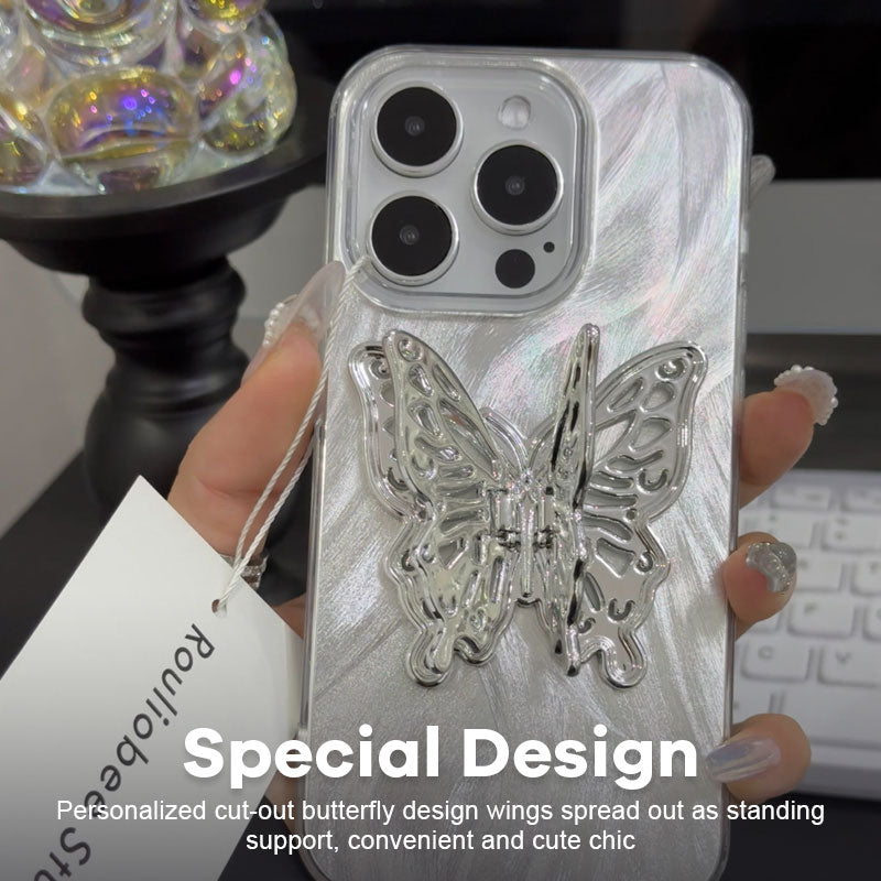 Shining Butterfly Holder Phone Case