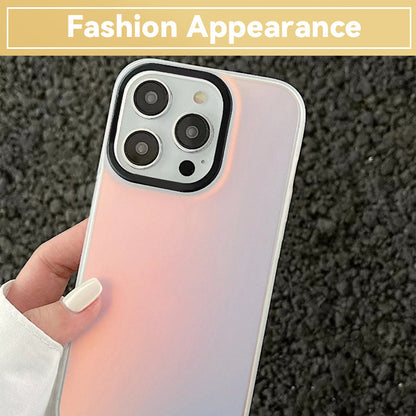 Gradient acrylic laser phone case