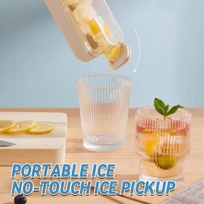 🧊Press-Type Silicone Ice Cube Trays