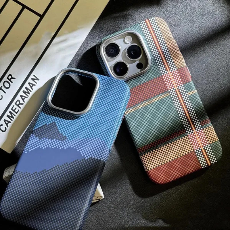 🎁Hot Sale🎁 Kevlar Carbon Fibre Phone Case