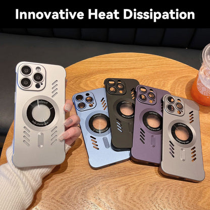 Borderless Magnetic Heat Dissipation Mobile Phone Case