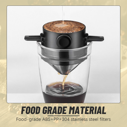 Folding Portable Hand Brewed Coffee Filter