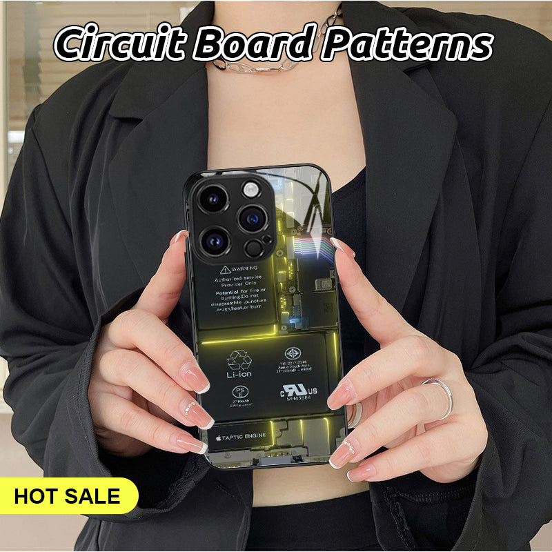 Circuit Board Glass Mobile Phone Case