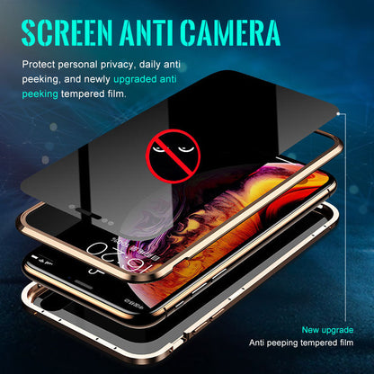 Magnetic Adsorption Privacy Phone Case