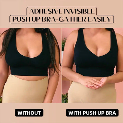 Adhesive Bra Backless Strapless Reusable Sticky Invisible Push Up Bra