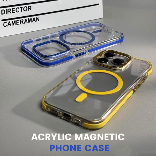 Acrylic Magnetic Phone Case For Your iPhone