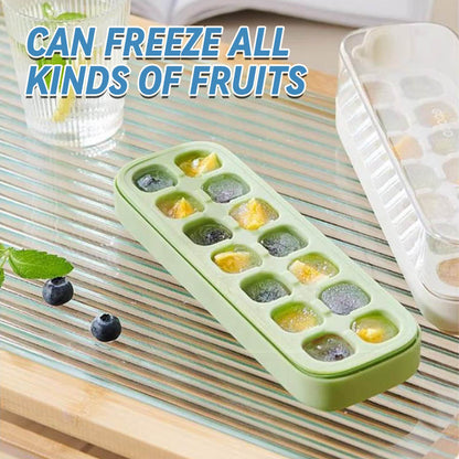 🧊Press-Type Silicone Ice Cube Trays