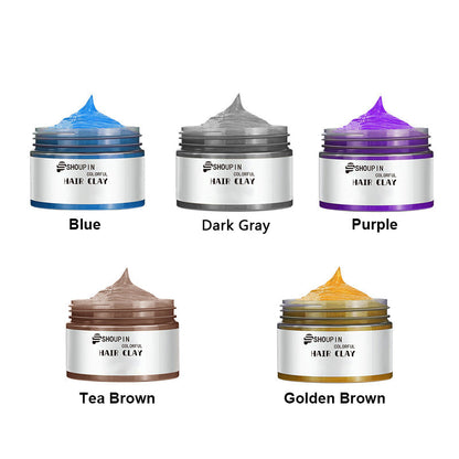 11 Colors - Disposable wax for instant hair coloring