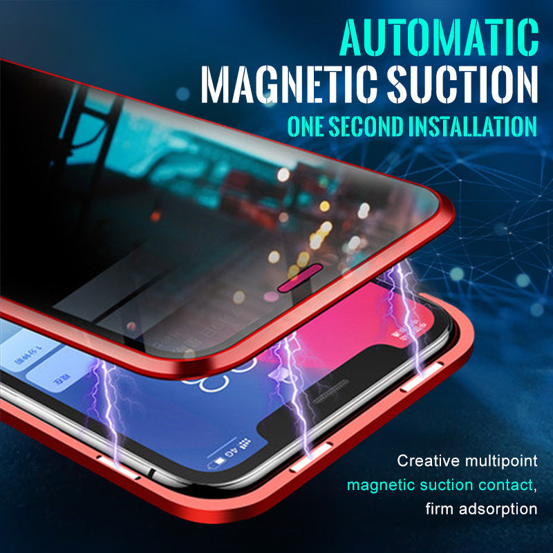 Magnetic Adsorption Privacy Phone Case