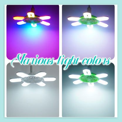 Cool in summer -- remote control fan light