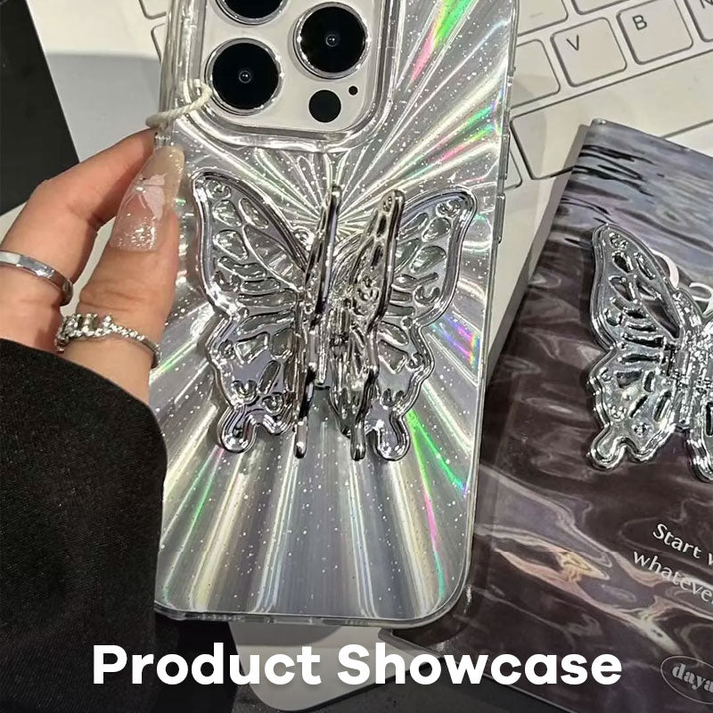 Shining Butterfly Holder Phone Case