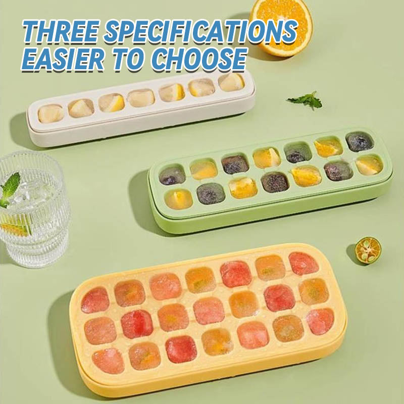 🧊Press-Type Silicone Ice Cube Trays