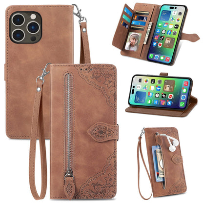 Versatile Elegance Wallet Flip Case for iPhone