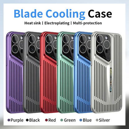 Blade heat dissipation phone case fo iPhone