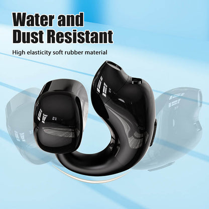 360° Stereo Ear Clip Bluetooth Headset