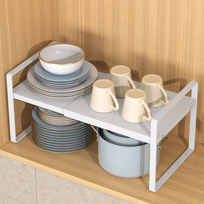 Retractable Layered Cabinet Rack