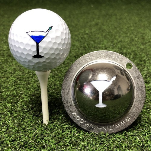 Stainless Steel Tin Cup Golf Marker