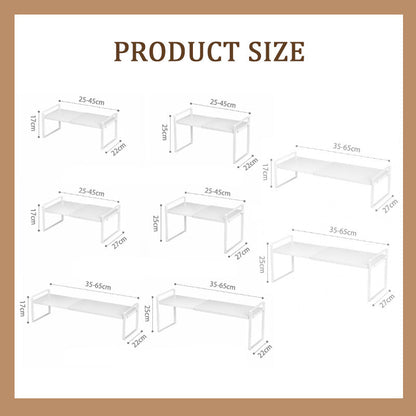 Retractable Layered Cabinet Rack