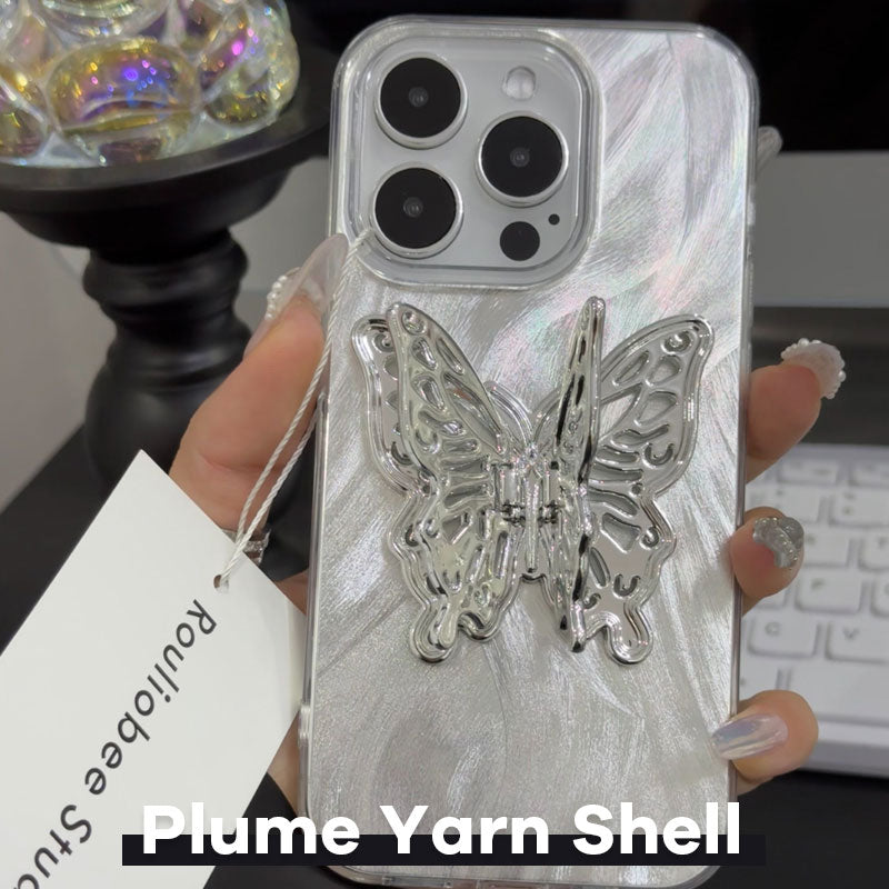 Shining Butterfly Holder Phone Case