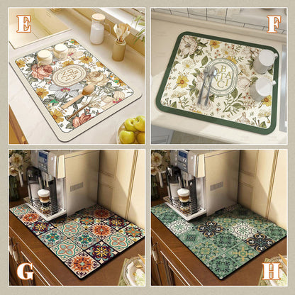 Kitchen Countertop Drain Mat