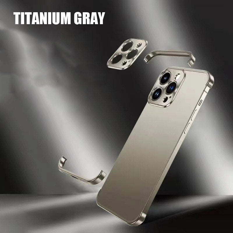 Metal Corner Pad Frame Phone Case