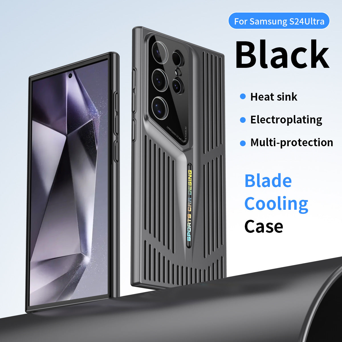 Blade Cooling Mobile Phone Case For Samsung