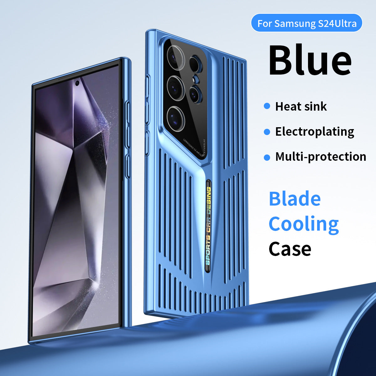 Blade Cooling Mobile Phone Case For Samsung