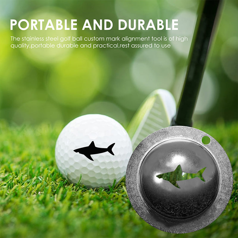 Stainless Steel Tin Cup Golf Marker