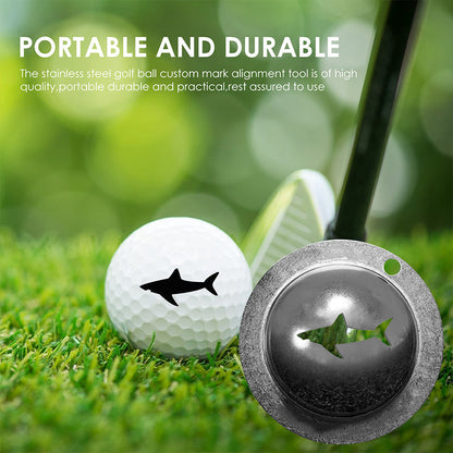 Stainless Steel Tin Cup Golf Marker