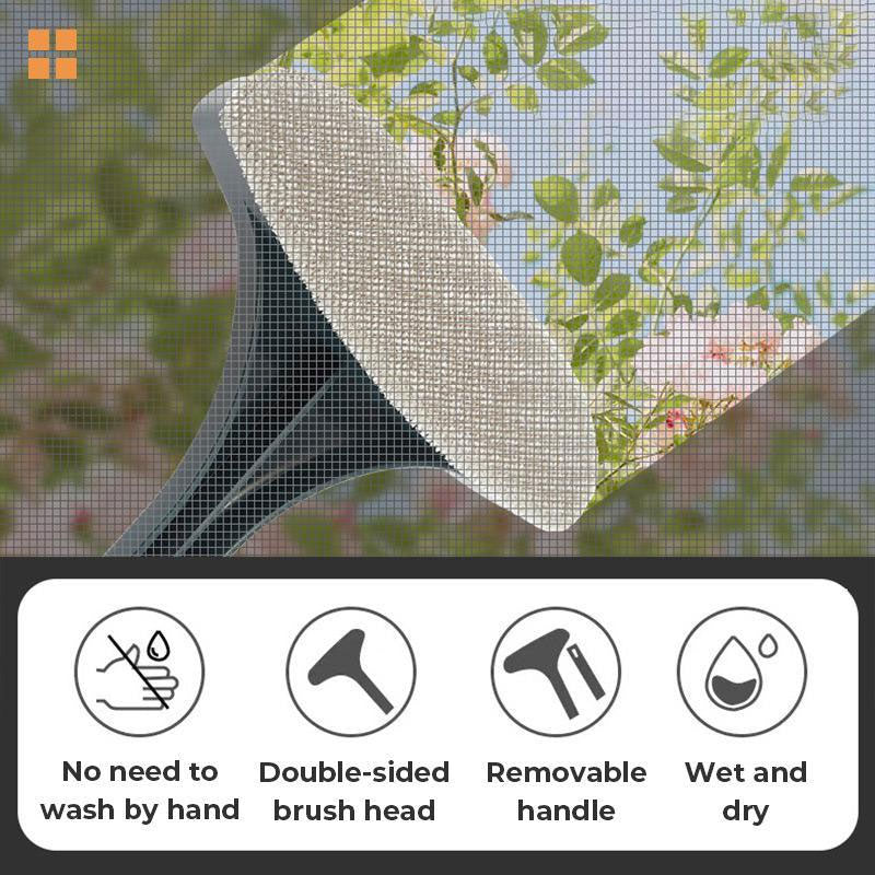 2 in 1 Glass and Screen Window Brush